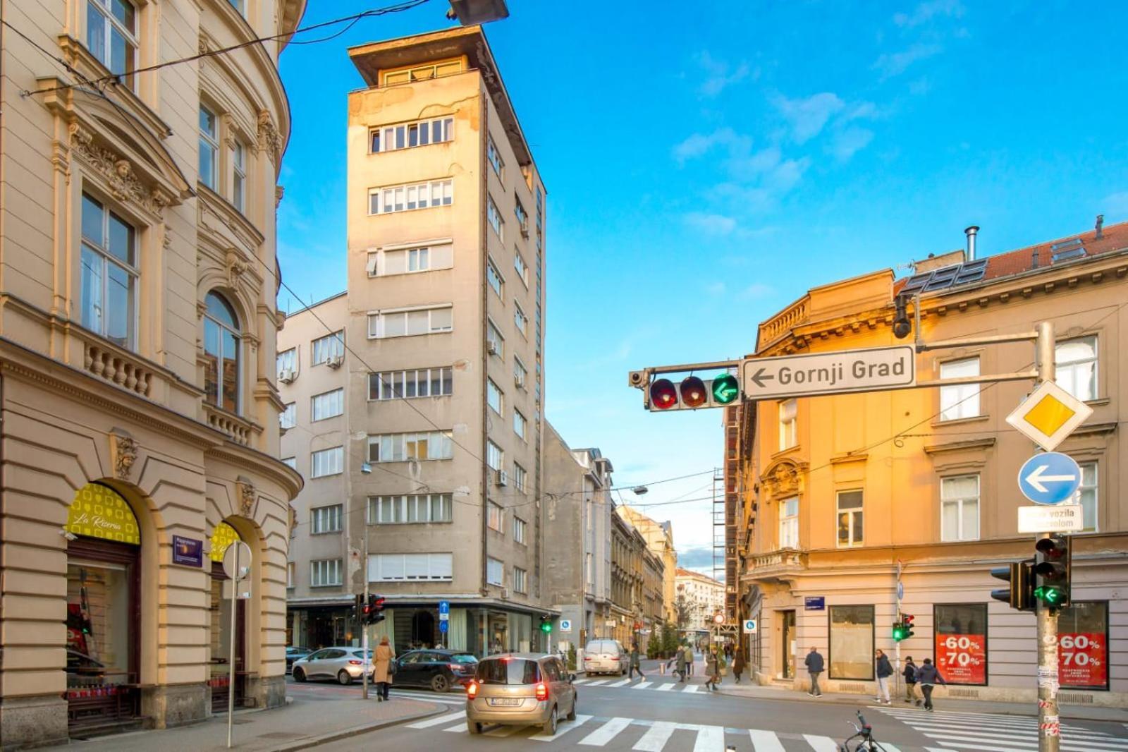 View Of Zagreb Leilighet Eksteriør bilde